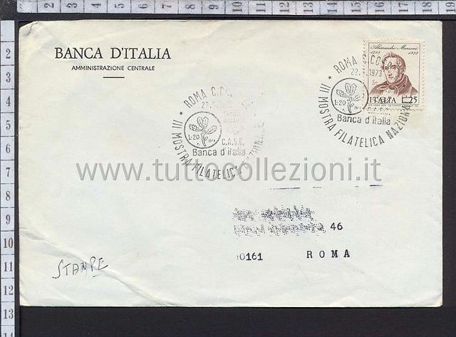 Collezionismo di marcofilia annulli speciali commemorativi degli anni 1970-79